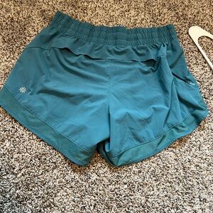 Athleta Teal Athletic Shorts